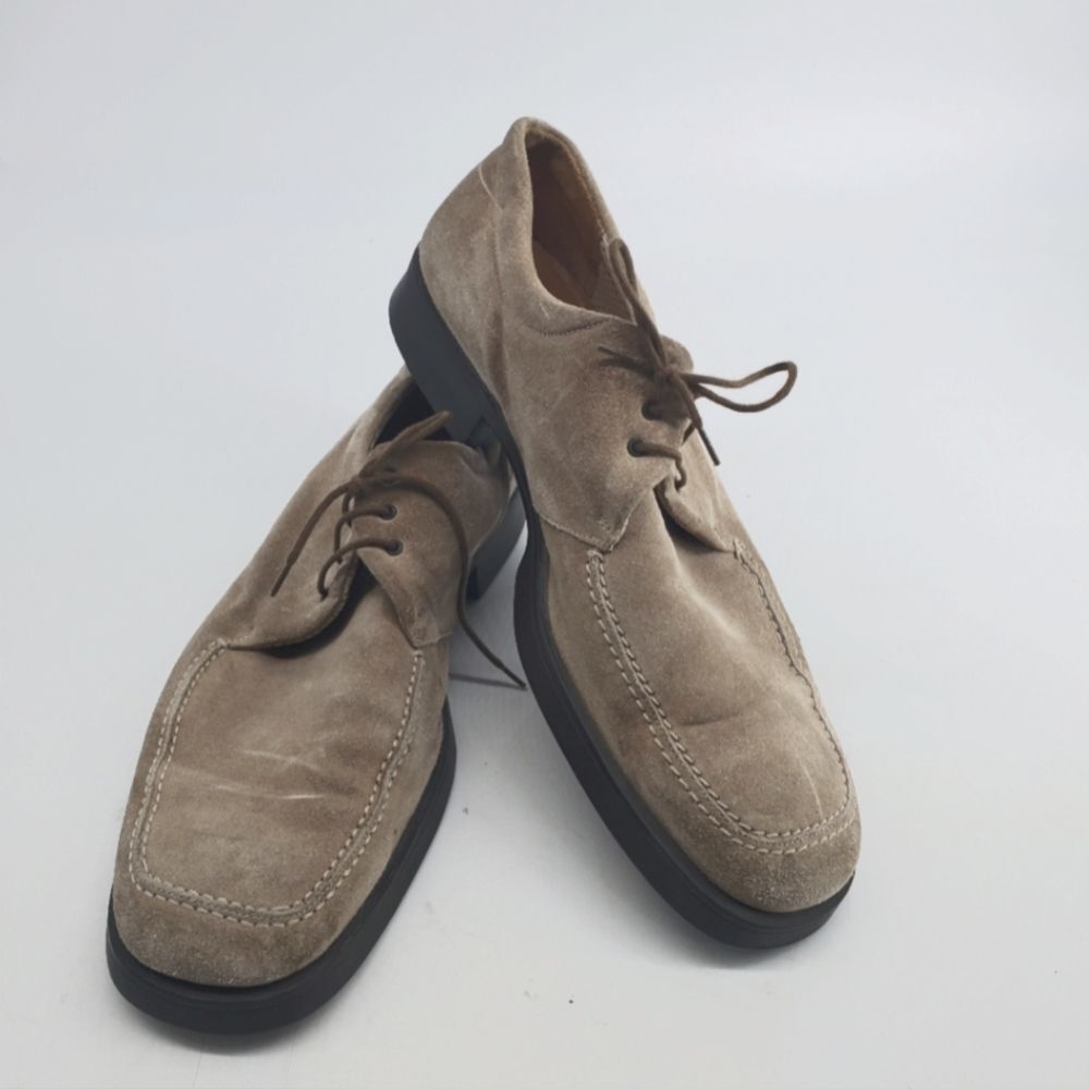 Bruno Magli Italian Lace Loafer Suede Leather Size 8